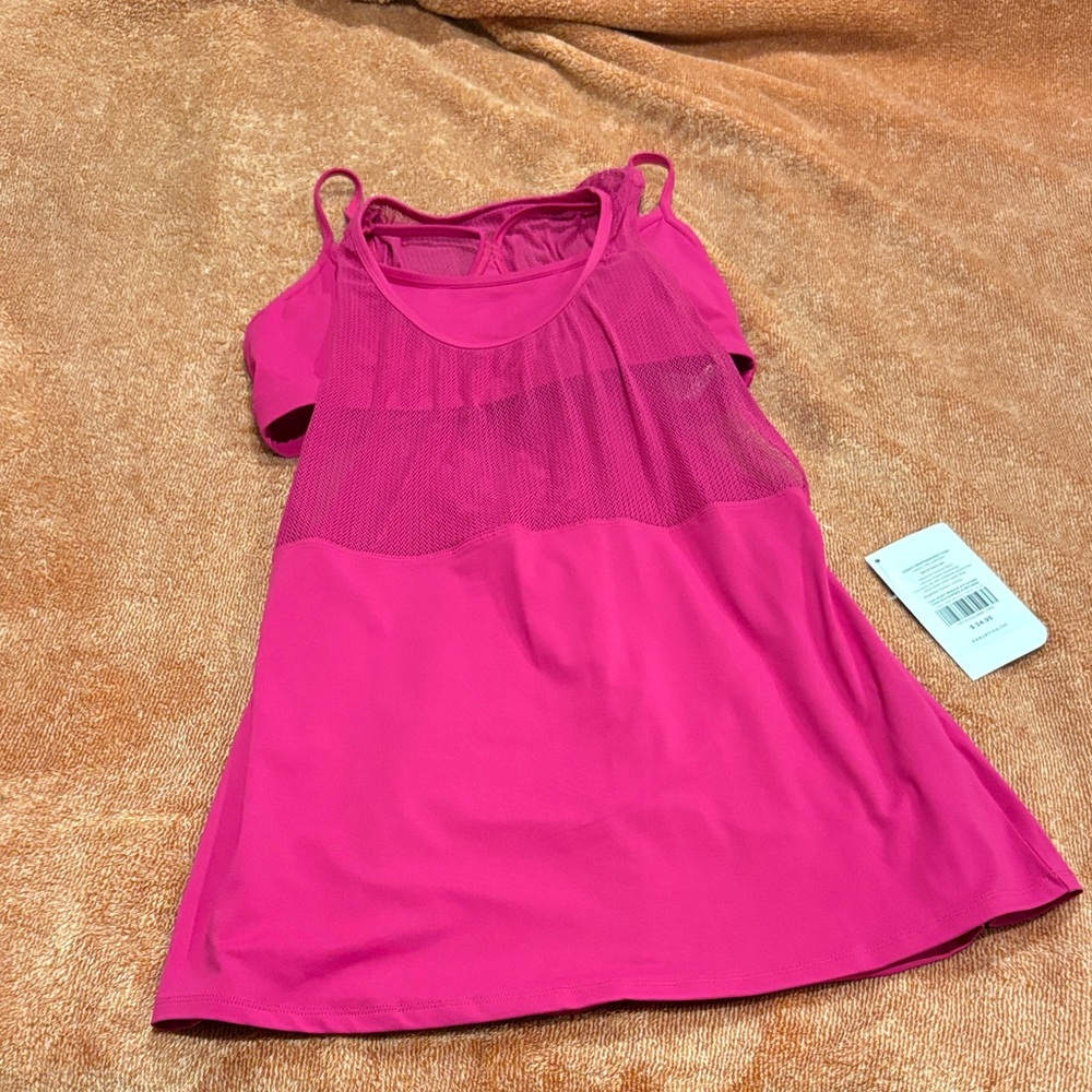 Fabletics Vibrant Pink Performance Tank